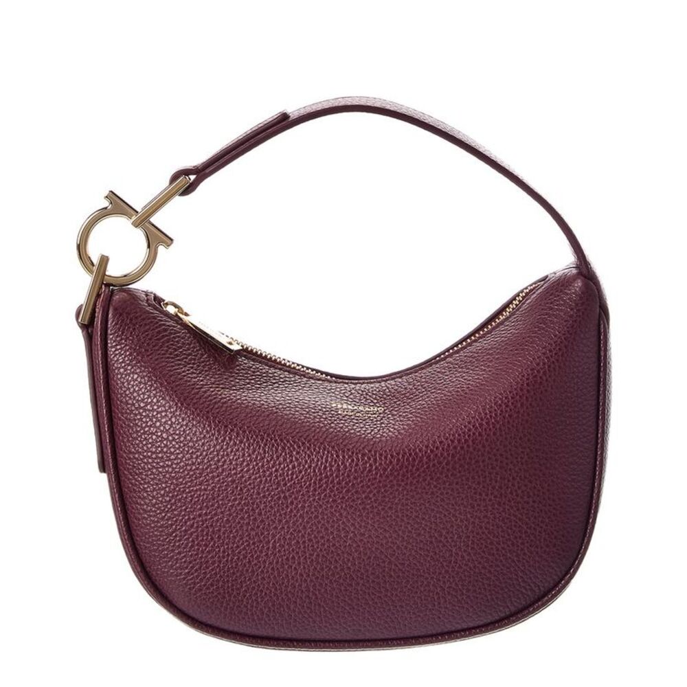 Ferragamo Leather Hobo Bag